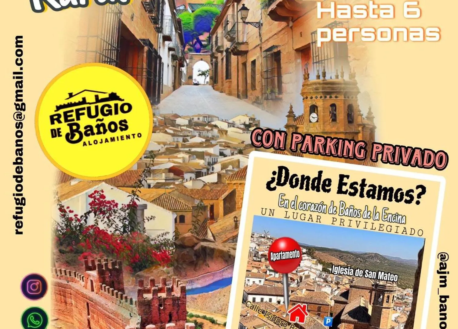 Appartement Refugio De Banos à Baños de la Encina Espagne